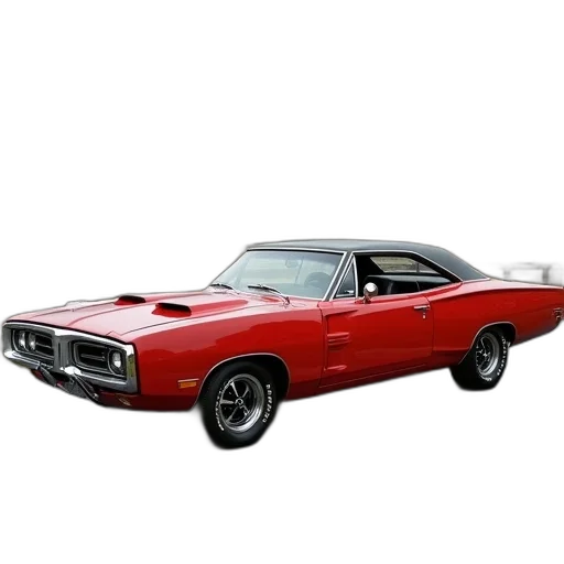 car, photorealistic, 3d render, 1970 transparent PNG cut-out