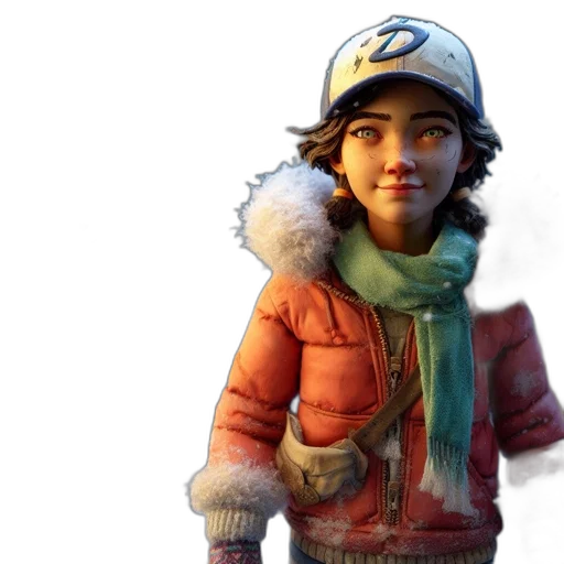 jacket, concept art, 3d render, photorealistic transparent PNG cut-out
