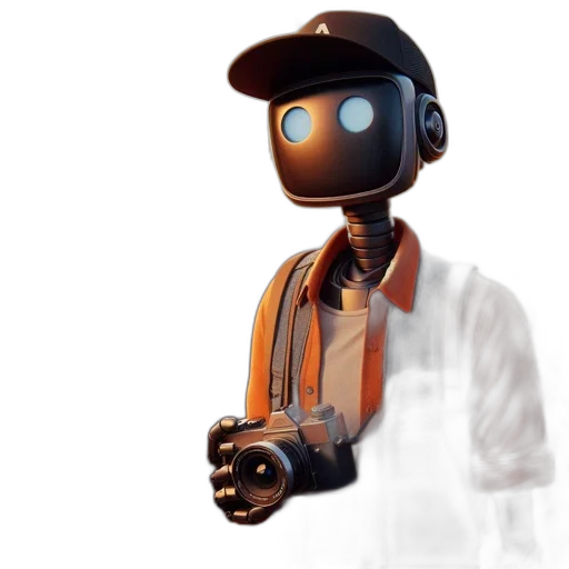 robot, staff, mask, weapon transparent PNG cut-out