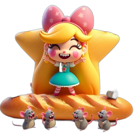 staff, weapon, crown, concept art transparent PNG cut-out