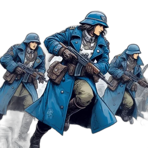 jacket, staff, weapon, concept art transparent PNG cut-out