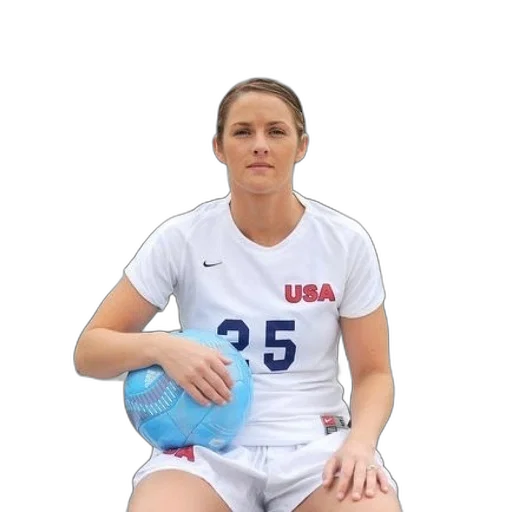 female, soccer, player, wearing transparent PNG cut-out