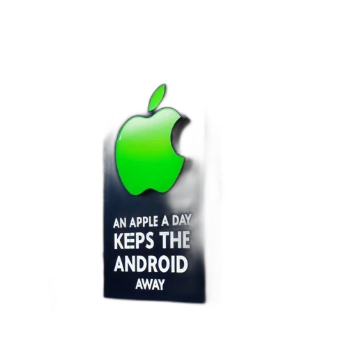 robot, 3d render, pixel art, apple transparent PNG cut-out
