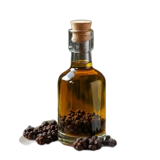 bottle, food, photorealistic, infused transparent PNG cut-out