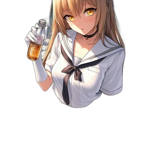 bottle, weapon, staff, robot transparent PNG cut-out