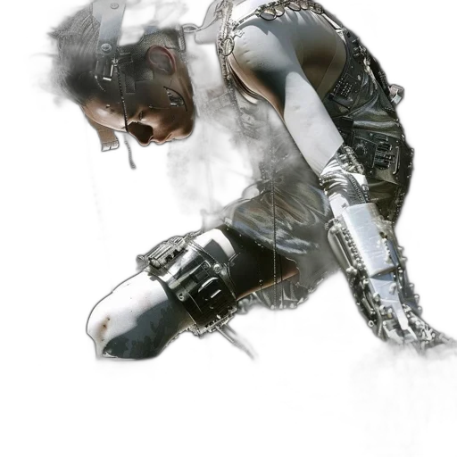 weapon, sword, robot, mask transparent PNG cut-out