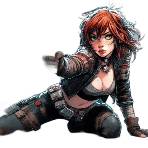 weapon, concept art, comic book art, fantasy art transparent PNG cut-out