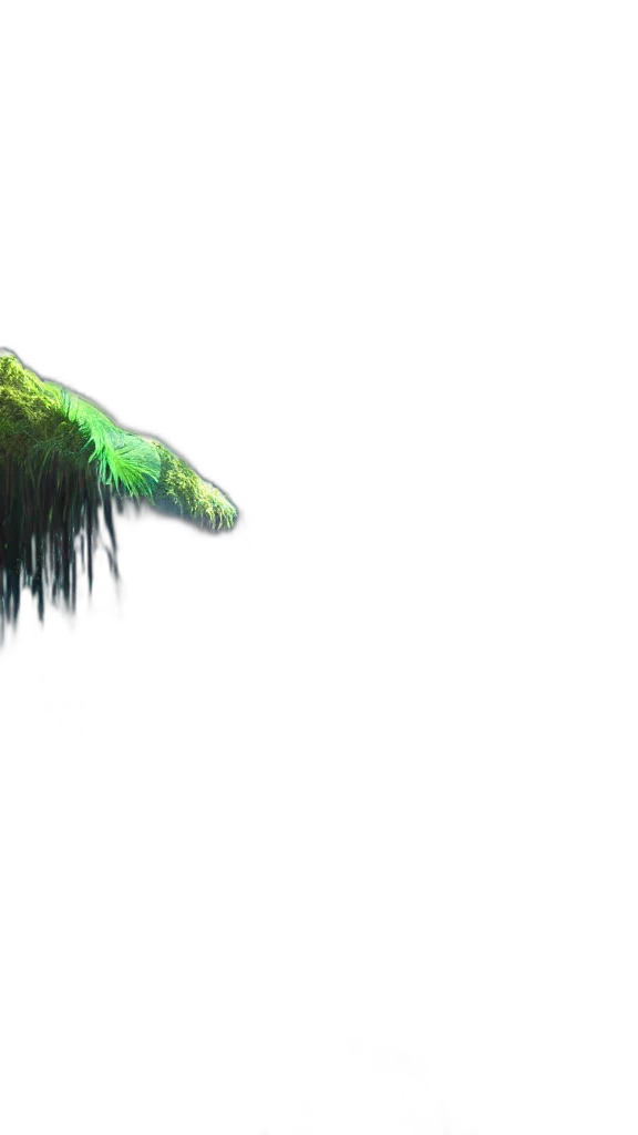 hair, creature, dragon, staff transparent PNG cut-out