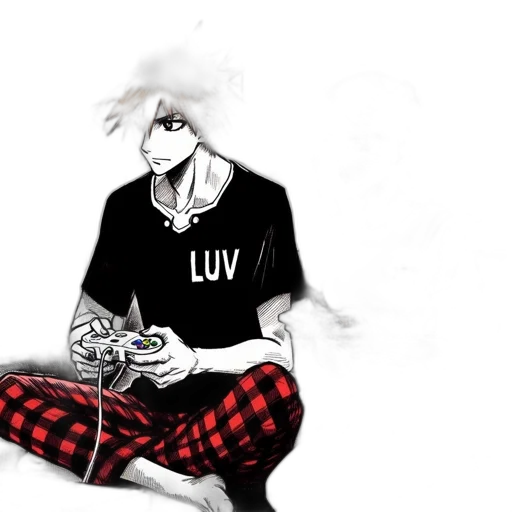 concept art, anime, comic book art, cartoon transparent PNG cut-out