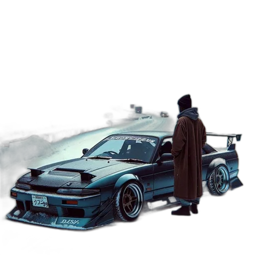 car, robot, weapon, concept art transparent PNG cut-out
