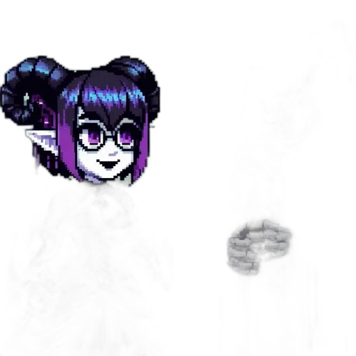 face, staff, mask, creature transparent PNG cut-out