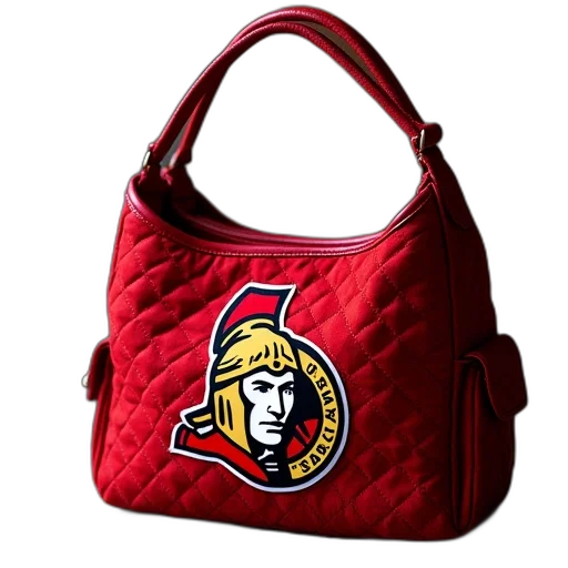 ottawa, senators, quilted, hobo transparent PNG cut-out