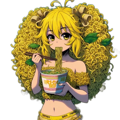 food, anime, pixel art, cartoon transparent PNG cut-out