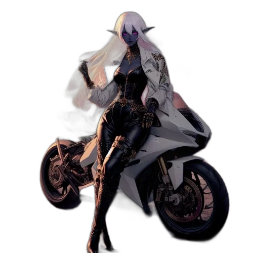 dress, weapon, robot, dragon transparent PNG cut-out