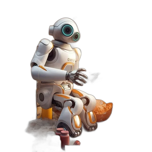 robot, creature, animal, concept art transparent PNG cut-out