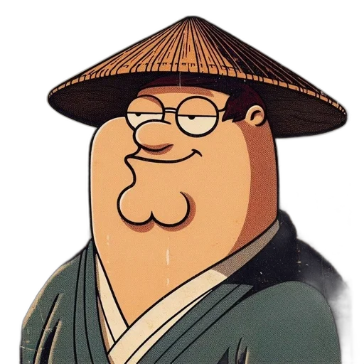 hat, staff, face, umbrella transparent PNG cut-out
