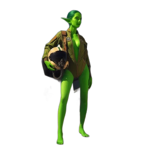 creature, staff, jacket, concept art transparent PNG cut-out