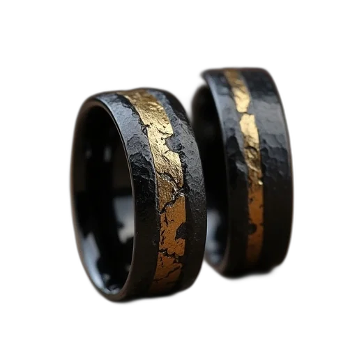 jewelry, 3d render, dark, couple transparent PNG cut-out