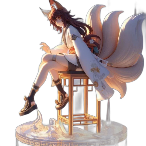 staff, dress, crown, furniture transparent PNG cut-out