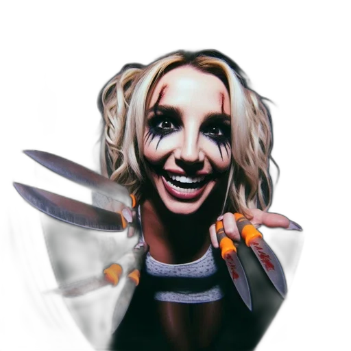 staff, face, mask, creature transparent PNG cut-out