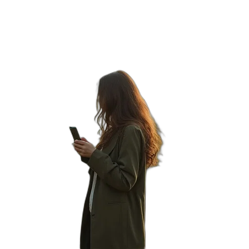 jacket, staff, dress, face transparent PNG cut-out