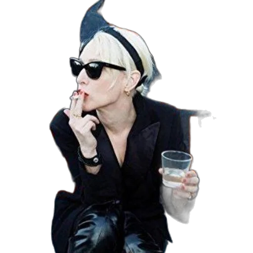 jacket, hat, cartoon, woman transparent PNG cut-out