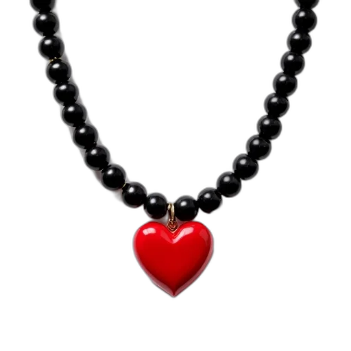 jewelry, 3d render, close-up, black transparent PNG cut-out