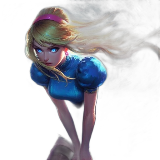 dress, robot, face, concept art transparent PNG cut-out