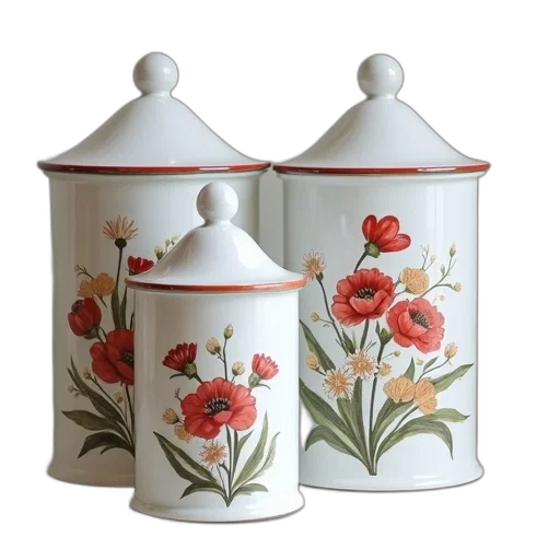 3d render, pieces, ceramic, enamel transparent PNG cut-out