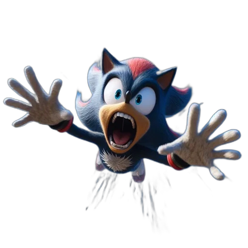 creature, animal, 3d render, concept art transparent PNG cut-out