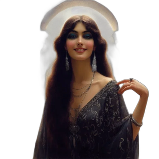 jewelry, dress, crown, face transparent PNG cut-out