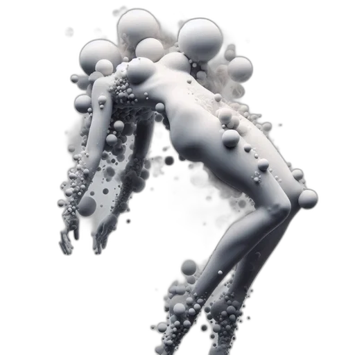 robot, jewelry, hair, bottle transparent PNG cut-out