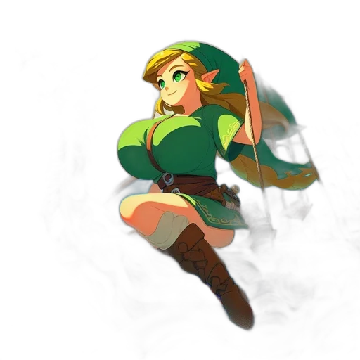 staff, sword, weapon, dress transparent PNG cut-out