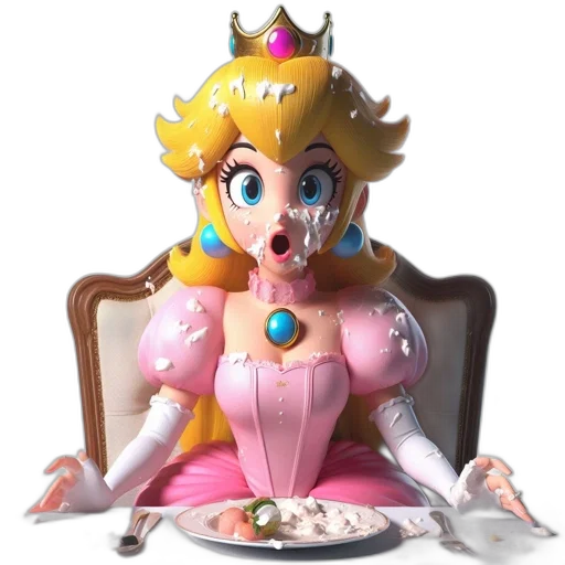 crown, food, dress, face transparent PNG cut-out
