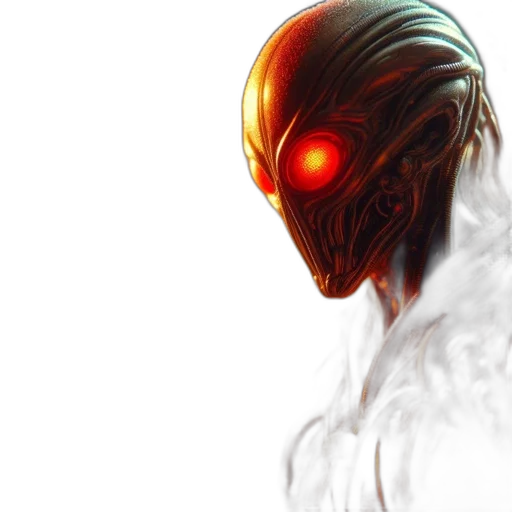 robot, mask, face, creature transparent PNG cut-out