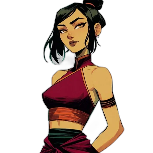 dress, staff, concept art, comic book art transparent PNG cut-out