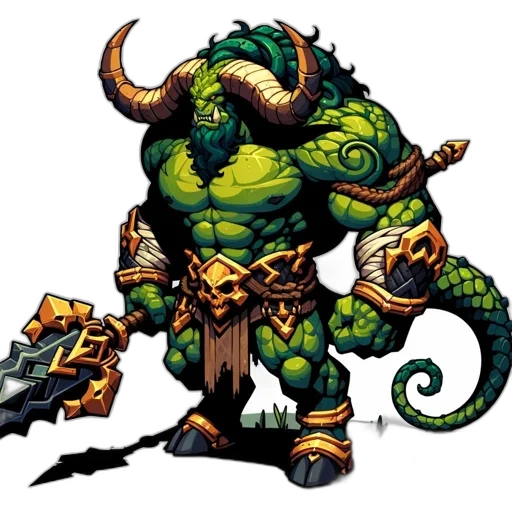 dragon, staff, creature, pixel art transparent PNG cut-out