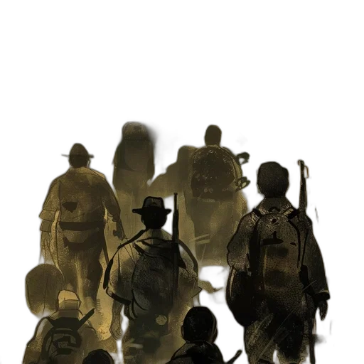 staff, mask, robot, animal transparent PNG cut-out