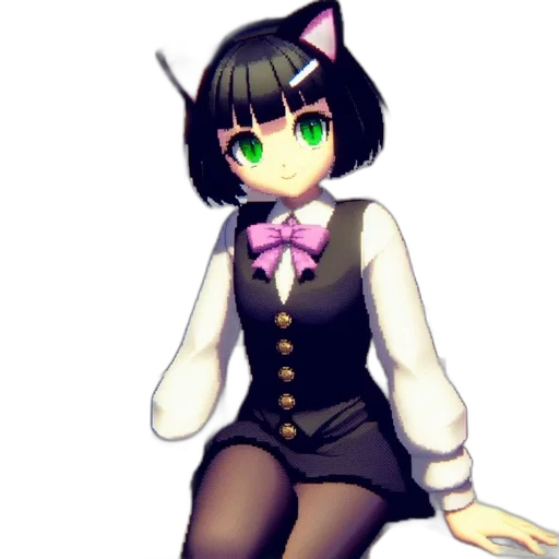 staff, animal, creature, dress transparent PNG cut-out