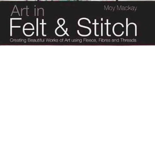 art, felt, stitch, creating transparent PNG cut-out