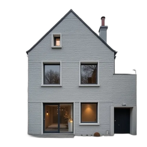 building, 3d render, photorealistic, concept art transparent PNG cut-out