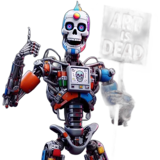 robot, weapon, staff, concept art transparent PNG cut-out