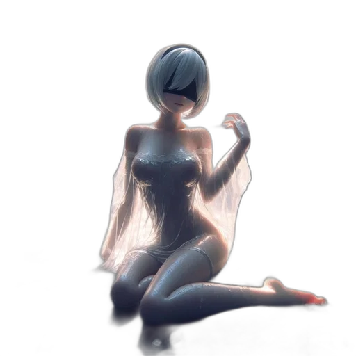 dress, robot, mask, creature transparent PNG cut-out