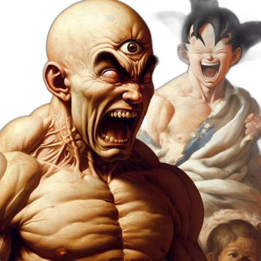 comic book art, concept art, fantasy art, photorealistic transparent PNG cut-out