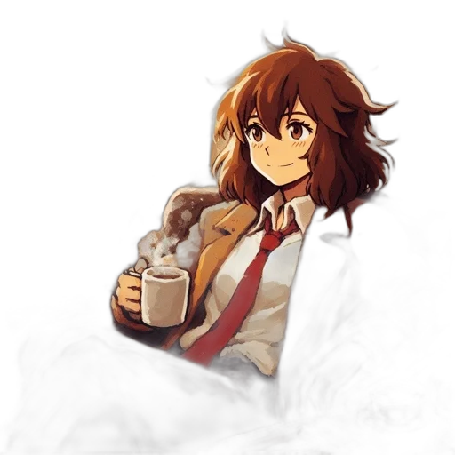 staff, jacket, robot, face transparent PNG cut-out