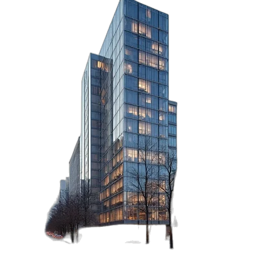 building, 3d render, photorealistic, concept art transparent PNG cut-out
