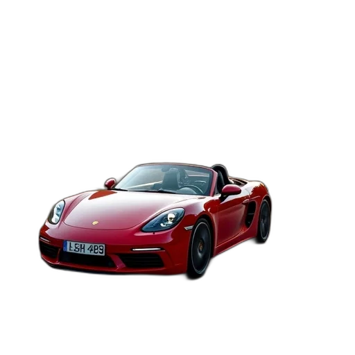 car, 3d render, photorealistic, porsche transparent PNG cut-out