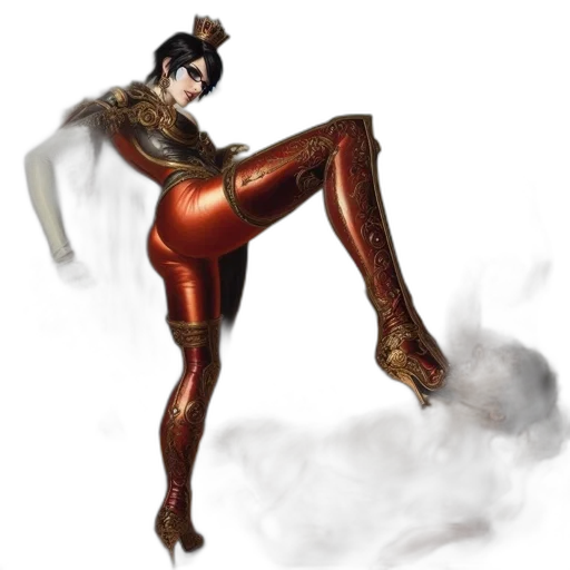 concept art, fantasy art, comic book art, photorealistic transparent PNG cut-out