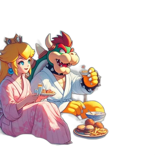 crown, food, concept art, pixel art transparent PNG cut-out