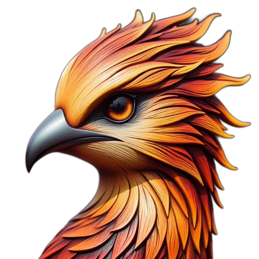 animal, staff, fantasy art, photorealistic transparent PNG cut-out